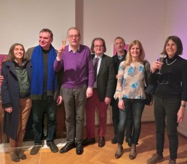 V.Manzi,V.Corsini,R.Gross,P.Iachetti, R.Rohlfing, M.Wolf in Five Gallery Lugano 2018